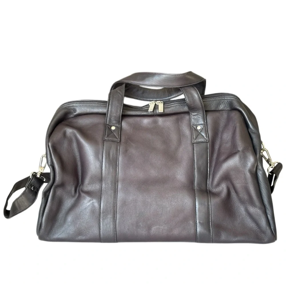 Winston Collection Country Club Duffel Bag Colombian Leather Indian Motorcycle